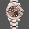 Rolex Yacht-Master 126621 Replica - Chocoladebruine Wijzerplaat Oyster Armband