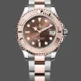 Rolex Yacht-Master 126621 Replica - Chocoladebruine Wijzerplaat Oyster Armband