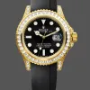 Rolex Yacht-Master 42 226668TBR Replica - Zwarte Wijzerplaat Diamanten Lunette