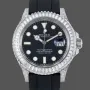 Rolex Yacht-Master 42 226679TBR Replica - Zwarte Wijzerplaat Oysterflex Armband