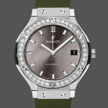 Replica Hublot Classic Fusion 42MM Grijze wijzerplaat voor heren