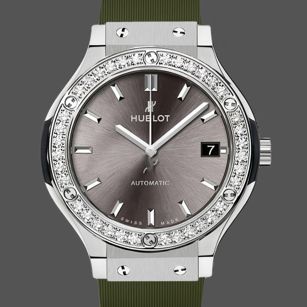 Replica Hublot Classic Fusion 42MM Grijze wijzerplaat voor heren