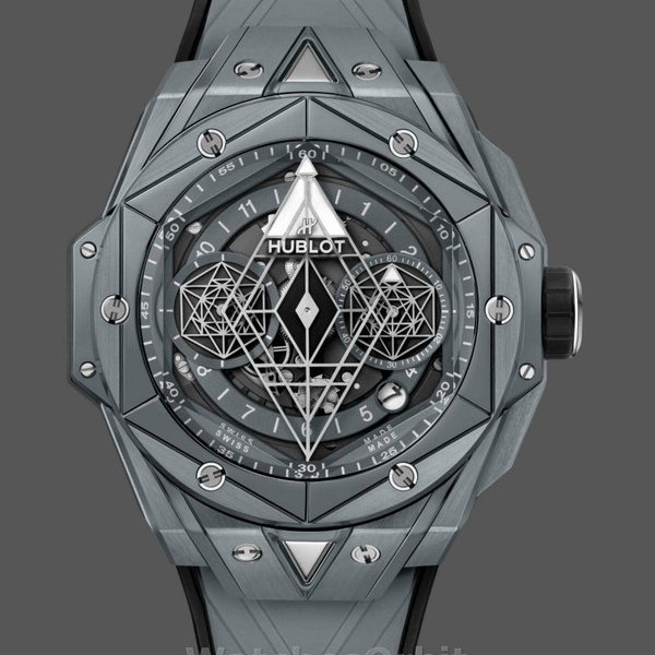 Replica Heren Hublot Big Bang-418.FX.8007.RX.MXM21, 45mm Grijs