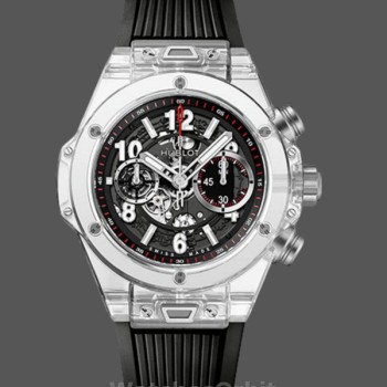 Replica Heren Hublot Big Bang Unico Chronograaf 411.JX.1170.RX 45MM Skeleton