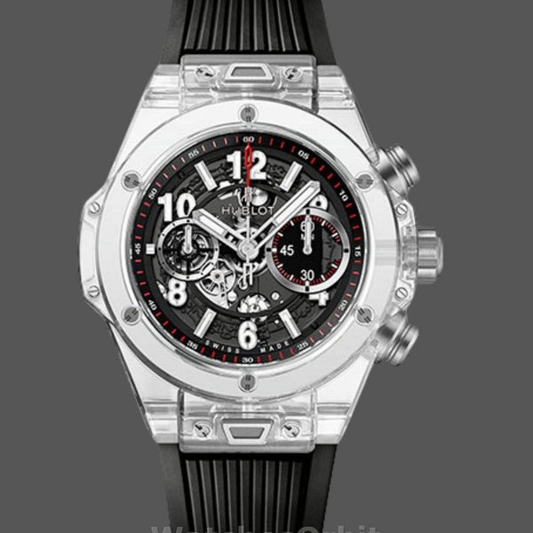 Replica Heren Hublot Big Bang Unico Chronograaf 411.JX.1170.RX 45MM Skeleton