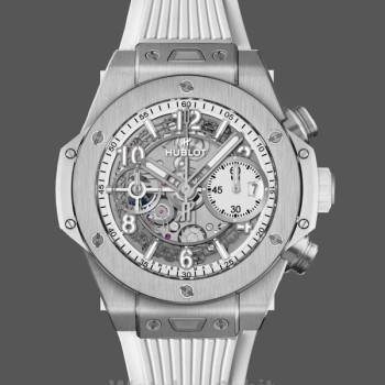 Replica Heren Hublot Big Bang Unico-441.NE.2011.RW, Titanium, 42mm Transparant