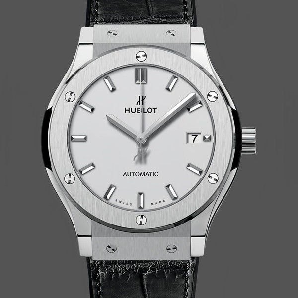 Replica Heren Hublot Classic Fusion Automatisch Roestvrij Staal 511.NX.2611.LR Wit
