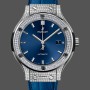 Replica Heren Hublot Classic Fusion Diamond Automatic 511.NX.7170.LR Blauwe wijzerplaat