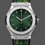 Replica Heren Hublot Classic Fusion Green Dial 511.NX.8970.LR Groene wijzerplaat