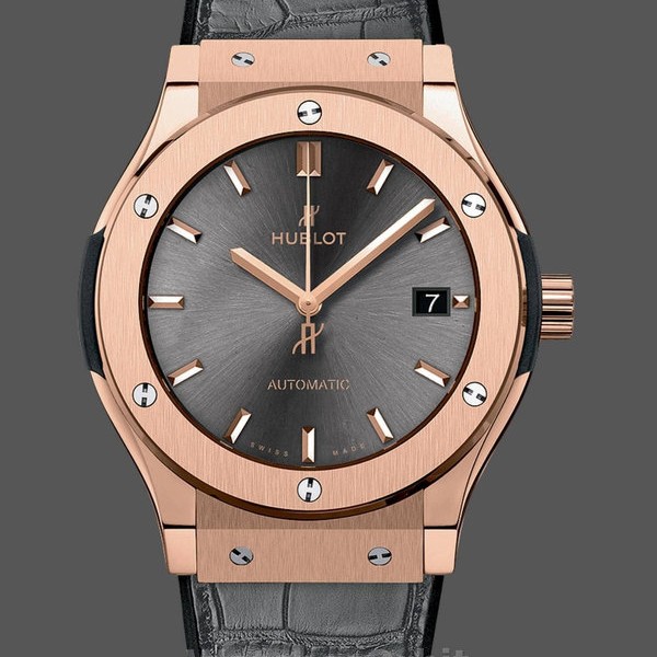 Replica Heren Hublot Classic Fusion-511.OX.7081.LR, 45mm Grijs