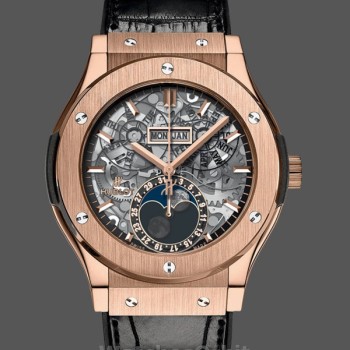 Replica Heren Hublot Classic Fusion-517.OX.0180.LR, 45mm, Transparant