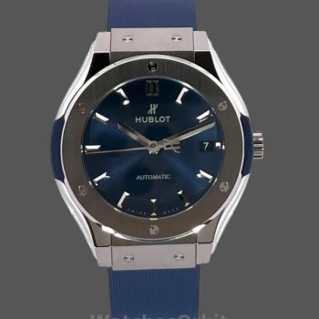 Replica Dames Hublot Classic Fusion-565.NX.1171.RX, 38mm, Damesblauw