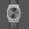 Replica Dames Hublot Classic Fusion 33MM Grey Lady 581.NX.7071.LR.1104 Grijs