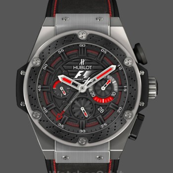 Replica Heren Hublot F1 King Power 703.ZM.1123.NR.FMO10 48mm Zwart