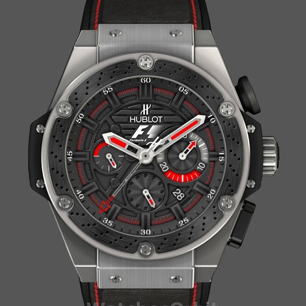Replica Heren Hublot F1 King Power 703.ZM.1123.NR.FMO10 48mm Zwart