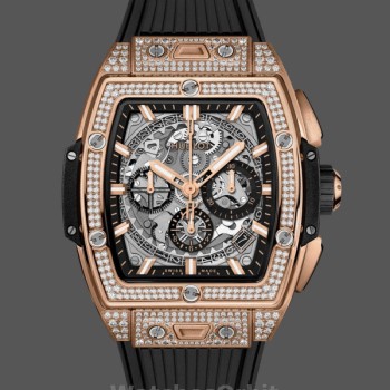 Replica Hublot Spirit of Big Bang-601.OX.0183.LR.1704, 45mm, Skelet wijzerplaat voor heren