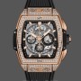 Replica Hublot Spirit of Big Bang-601.OX.0183.LR.1704, 45mm, Skelet wijzerplaat voor heren