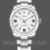 Replica Unisex's Rolex Oyster Perpetual Air-King 34mm Unisex-114200-White Dial-Automatic Automatisch:levenslang waterdicht, Zwitsers: 30 meter, TOP: 100 meter