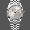 Replica Rolex Datejust 36mm dames-126234 0029-zilver met Romeinse wijzerplaat