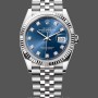 Replica Unisex's Rolex Datejust 36mm Unisex-126234-Blauwe Diamanten Wijzerplaat