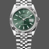 Replica Rolex Datejust 36mm Unisex-126234-Roestvrij Staal-Mint Groene Wijzerplaat Mintgroen