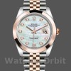 Replica Rolex Datejust 41mm Heren-126301-Wit MOP Met Diamanten Wijzerplaat MOP