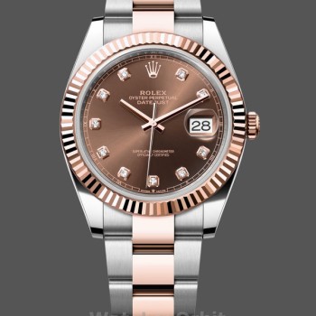 Replica Rolex Day Date 36-M128238 0130, geelgoud, automatisch, groene diamanten wijzerplaat