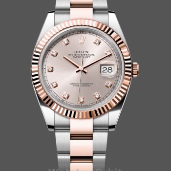 Replica Rolex Day Date 36-M128238 0130, geelgoud, automatisch, groene diamanten wijzerplaat