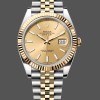 Replica Rolex Day Date 36-m128396TBR 0022, MOP wijzerplaat, diamanten ring, platina, unisex