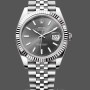 Replica Heren Rolex Datejust-126334 0014, 41mm, Donker Rhodium Grijze Wijzerplaat