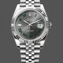 Replica Rolex Datejust 36-126231 0030 voor heren, Leisteen wijzerplaat, Oyster armband, Grijs