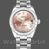 Replica Rolex Datejust 31mm voor dames-178344-Roze Romeinse wijzerplaat
