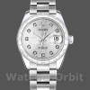 Replica Rolex Datejust 31mm Dames-178344-Zilver Jubileum Diamond Dial Zilver