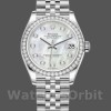 Replica Rolex Datejust 31mm Dames-178384-Witte Parelmoer-Ruiten Wijzerplaat MOP