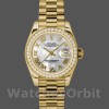 Replica Dames Rolex Datejust-179138, 26mm, Witte Parelmoer Romeinse Cijfer Wijzerplaat, Lady MOP