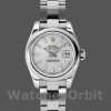 Replica Rolex Datejust 26mm Dames-179160-Zilver Index Dial-Domed Bezel Zilver