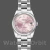 Replica Rolex Datejust 26mm Dames-179160-Roze Romeinse Wijzerplaat-Oyster Armband Roze