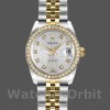 Replica Dames Rolex Datejust-179383, 26mm, Zilveren Jubileum wijzerplaat, Lady Silver
