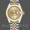 Replica Dames Rolex Datejust-279163, 28mm, Champagne, Index Dial, Domed Bezel, Lady Champagne