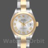 Replica Dames Rolex Datejust-279163, 28mm, Zilveren Romeinse Wijzerplaat, Domed Bezel, Dame Zilver