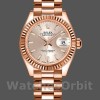 Replica Dames Rolex Datejust-279175, 28mm, Sundust, Index Dial, Fluted Bezel, Lady Sundust