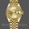 Replica Dames Rolex Datejust-279178, 28mm, Geelgoud, Champagne Romeinse wijzerplaat, Lady Champagne