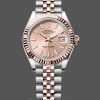 Replica Dames Rolex Datejust 28mm Everose Gold Rose Dial m279171 0023 Jubilee Lady Rose Gold Dial