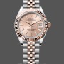 Replica Dames Rolex Datejust 28mm Everose Gold Rose Dial m279171 0023 Jubilee Lady Rose Gold Dial