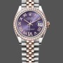 Replica Rolex Datejust 31-278381RBR, Romeinse wijzerplaat, paars, diamant, jubileum, paars