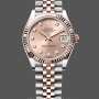 Replica Dames Rolex Datejust 31-M278271 0024, Rose Diamond Dial, Roségoud wijzerplaat