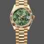Replica Heren Rolex Daytona-PVD Ceramic Bezel, GET Best Edition, Groen Rubber Strap Skelet wijzerplaat