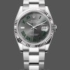 Replica Unisex Rolex Datejust 36 Wimbledon Dial Midsize 126234 0046 Grijze wijzerplaat