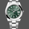 Replica Rolex Datejust 41-m126300 0019, groene wijzerplaat, Oyster, groene wijzerplaat voor heren