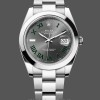 Replica Rolex Datejust 41-M126300 0013, Oyster roestvrij staal, wijzerplaat leisteen, grijze wijzerplaat voor heren